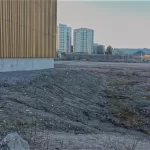 Tuleva yleisen parkkipaikan sijainti - Kuva Jukka Ranta