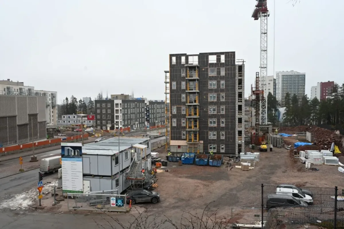 Finnoonsilta uusin työmaa - Kuva Tommi Heinonen