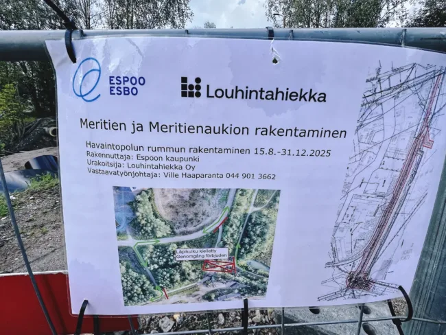 Tietoa rakentamisesta – Kuva Jukka Ranta Tietoa rakentamisesta - Kuva Jukka Ranta