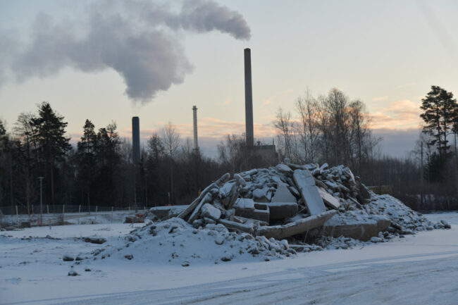 Entinen linja-auto varikko Kuva Tommi Heinonen Entinen linja-auto varikko - Kuva Tommi Heinonen
