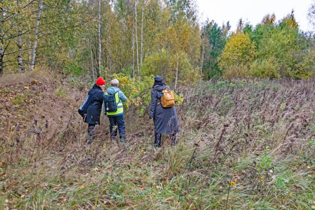 Iharuusun tutkiskelua – Kuva Jukka Ranta Iharuusun tutkiskelua - Kuva Jukka Ranta