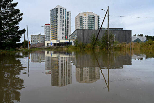 Metroaseman tulva – Kuva Tommi Heinonen Metroaseman tulva - Kuva Tommi Heinonen