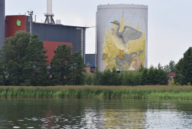 Muraali merelta-Tommi Heinonen Muraali merelta-Tommi Heinonen