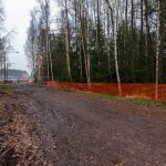 Suljettu Hyljeluodontie, aidattu metsä - Kuva Paul Stevens
