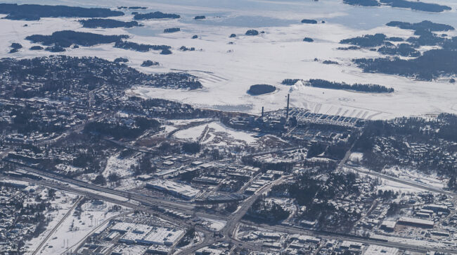 ilmakuva_4030-1_PaulS Suomenoja lentokoneesta. Kuva: Paul Stevens