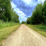 Kävelyteiden reunoja niitettiin - Kuva Jukka Ranta