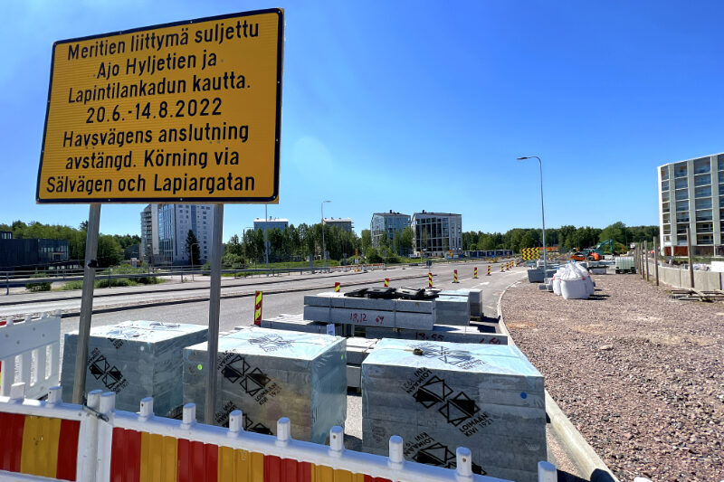 Kaitaantien remppa - Kuva Jukka Ranta