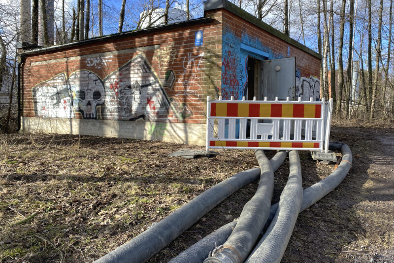 Putkirikko sulki kulun Rantaraitille - Kuva: Jukka Ranta