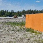 Täyttömäki on nyt kenttä - Kuva: Jukka Ranta