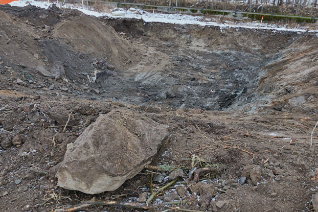 Täyttömäen avolouhos - Kuva: Jukka Ranta