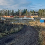 Täyttömäen poisto on alkanut - Kuva: Jukka Ranta
